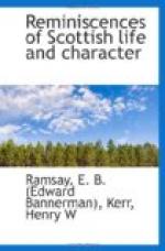 Reminiscences of Scottish Life and Character by Edward Bannerman Ramsay