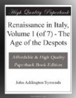 Renaissance in Italy, Volume 1 (of 7) by John Addington Symonds