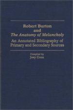 Robert Burton (scholar) by 