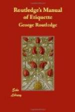 Routledge's Manual of Etiquette by George Routledge