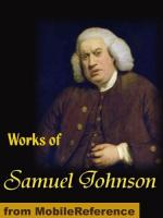 Samuel Johnson's "Preface to Shakespeare" by 