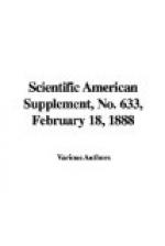 Scientific American Supplement, No. 633,  February 18, 1888 by 