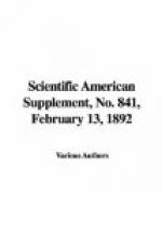 Scientific American Supplement, No. 841, February 13, 1892 by 