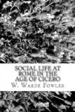 Social life at Rome in the Age of Cicero by 