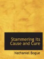 Stammering, Its Cause and Cure by 