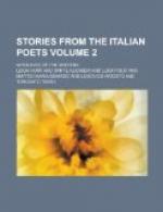 Stories from the Italian Poets: with Lives of the Writers, Volume 2