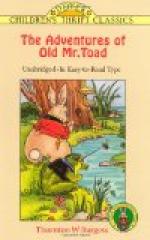 The Adventures of Old Mr. Toad by Thornton Burgess