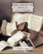 The American Frugal Housewife by Lydia Child