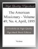 The American Missionary, Volume 49, No. 4, April, 1895 by 