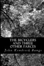 The Bicyclers and Three Other Farces by John Kendrick Bangs