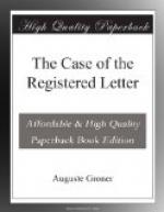 The Case of the Registered Letter by 