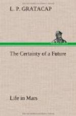 The Certainty of a Future Life in Mars by 