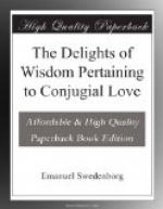 The Delights of Wisdom Pertaining to Conjugial Love by Emanuel Swedenborg