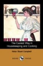 The Easiest Way in Housekeeping and Cooking by Helen Stuart Campbell