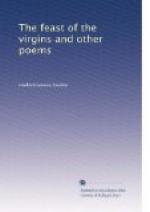 The Feast of the Virgins and Other Poems by 