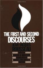 The First and Second Discourses: By Jean-Jacques Rousseau by Roger Masters