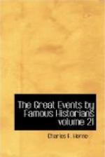 The Great Events by Famous Historians, Volume 21