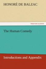 The Human Comedy: Introductions and Appendix by Honoré de Balzac