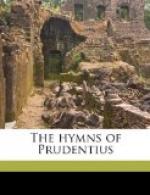 The Hymns of Prudentius by Prudentius