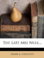 The Late Mrs. Null