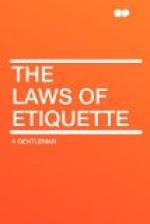 The Laws of Etiquette