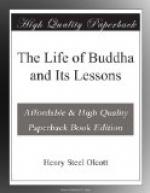 The Life of Buddha and Its Lessons by Henry Steel Olcott