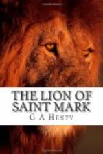 The Lion of Saint Mark by G. A. Henty