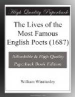 The Lives of the Most Famous English Poets (1687) by 