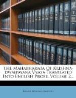 The Mahabharata of Krishna-Dwaipayana Vyasa, Volume 2