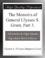 The Memoirs of General Ulysses S. Grant, Part 3. by Ulysses S. Grant