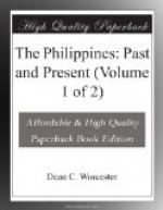 The Philippines: Past and Present (Volume 1 of 2) by 