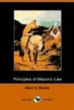 The Principles of Masonic Law by Albert G. Mackey