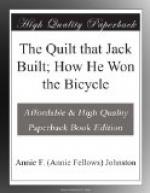 The Quilt that Jack Built; How He Won the Bicycle