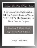 The Seven Great Monarchies Of The Ancient Eastern World, Vol 7. (of 7): The Sassanian or New Persian Empire