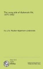 The Sunny Side of Diplomatic Life, 1875-1912 by Lillie De Hegermann-Lindencrone