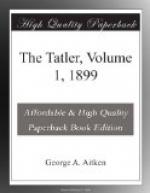 The Tatler, Volume 1, 1899 by 