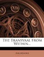 The Transvaal from Within