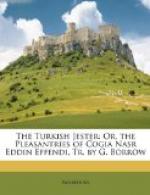 The Turkish Jester by Nasreddin