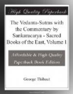The Vedanta-Sutras with the Commentary by Sankaracarya by 