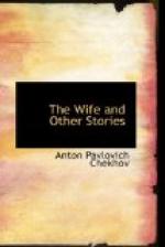 The Wife, and other stories by Anton Chekhov