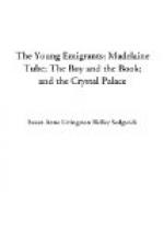 The Young Emigrants; Madelaine Tube; the Boy and the Book; and Crystal Palace