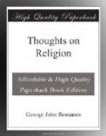 Thoughts on Religion by George Romanes