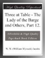 Three at Table by W. W. Jacobs