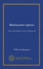 Venus and Adonis (Shakespeare poem) by William Shakespeare