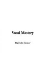 Vocal Mastery by 