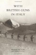 With British Guns in Italy by Hugh Dalton