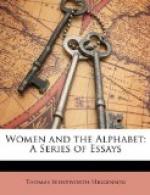 Women and the Alphabet