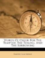 Words of Cheer for the Tempted, the Toiling, and the Sorrowing by Timothy Shay Arthur