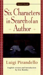 Pirandello Confesses … Why and How He Wrote Six Characters in Search of an Author (1925) by Luigi Pirandello