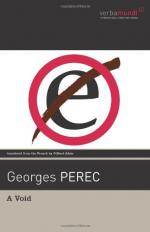 Critical Review by John Sturrock by Georges Perec